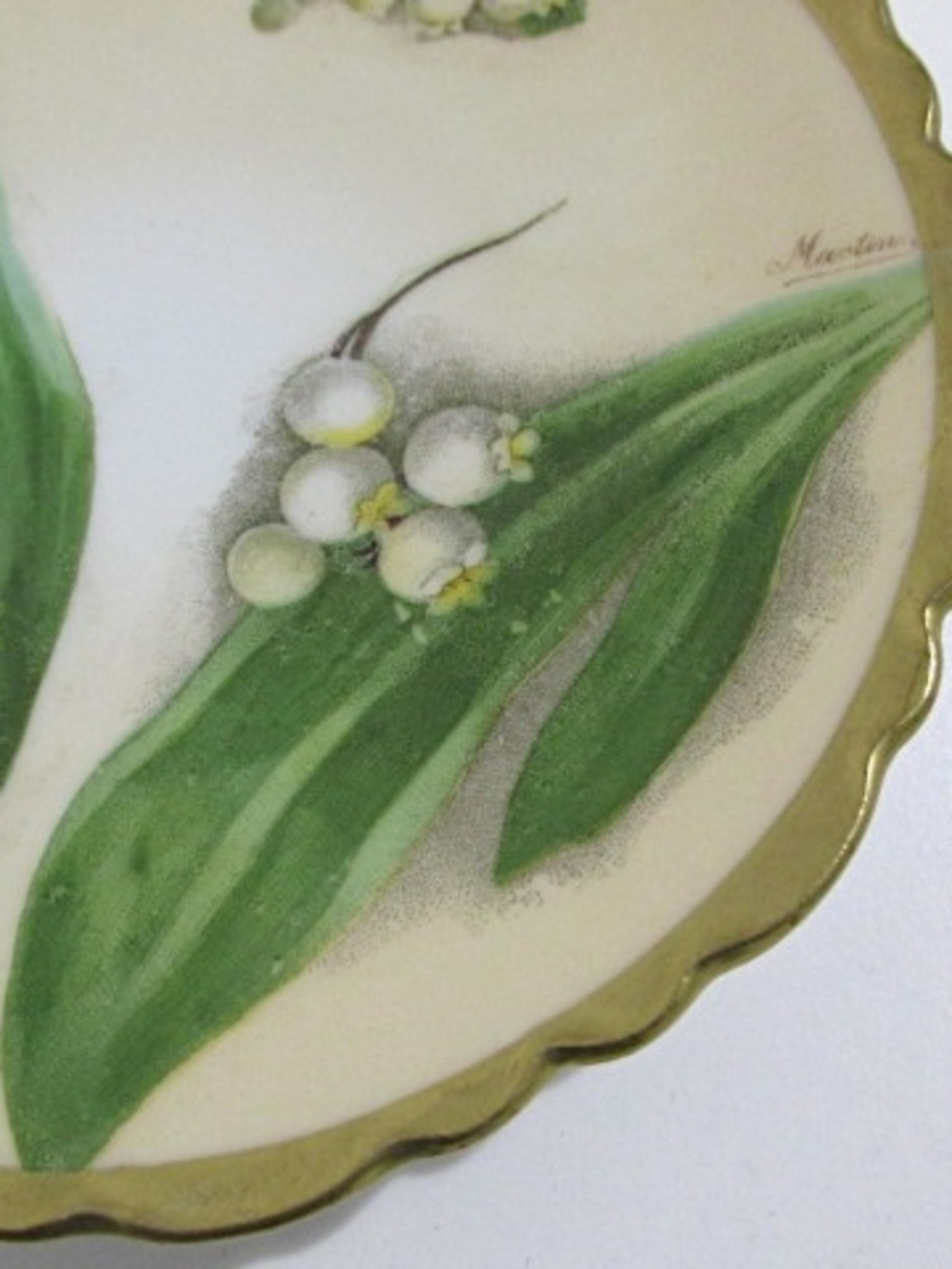 Antique Handpainted Royal Austria Dessert Plate - Picture 3 of 6
